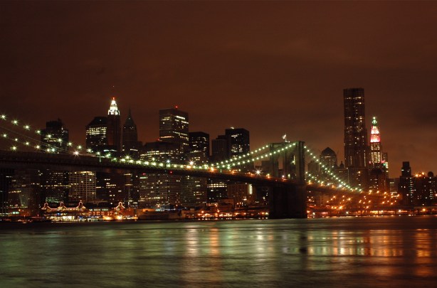 New York Night Skyline